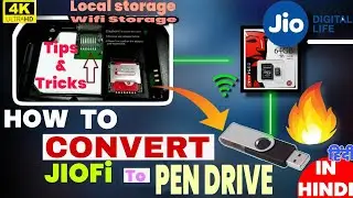 How to use SD card in Jiofi ? | Wifi Storage