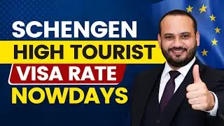 SCHENGEN HIGH TOURIST VISA RATE NOWDAYS | STUDY VISA UPDATES 2024 | USA CANADA UK