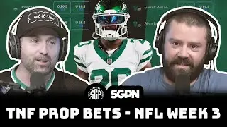 Thursday Night Football Props Bets - New England Patriots at New York Jets (Ep. 2091)