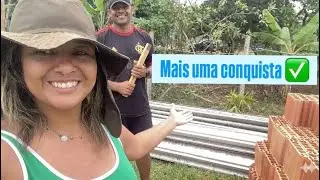 A Conquista da Ro&ccedil;a! 🤠 Comprei a Laje da NOSSA Casa em Constru&ccedil;&atilde;o!