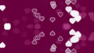 4K Falling Hearts Horizontal Mirror Reflection Copyright Free Stock Footage Free Download Motion