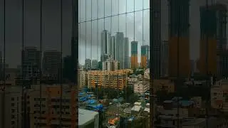 Mumbai Skyline Timelapse #mumbaiskyline #skyline #skyscraper