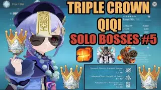 Triple Crown Qiqi Solo Boses #5 Genshin Impact