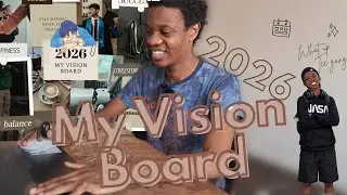MY FIRST EVER VISION BOARD FOR 2026 NEW YEAR