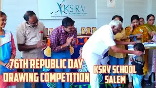 76TH REPUBLIC DAY DRAWING COMPETITION|KSRV SCHOOL #school #drawing #competition #republicday #mj