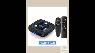 Transpeed Android 12 TV BOX Allwinner H618 Dual Wifi 32G64G Quad Core Cortex A53