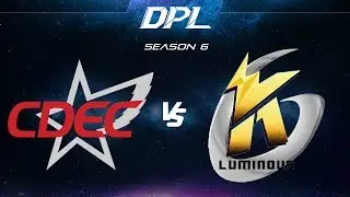 CDEC vs KG.L Game 2 - DPL Season 6: Group Stage w/ MLPDota & johnxfire