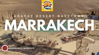 Driving to the Agafay Desert Basecamp, Marrakech, Morocco - Desitnation Where Next - [360 VIDEO]