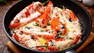 PAPRIKE U VRHNJU - jednostavan i brz rucak ili prilog | PEPPERS IN CREAM