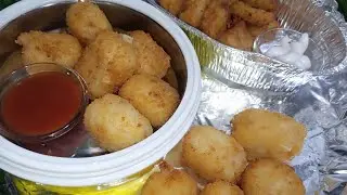 2-ingredients potato smiley recipe: | healthy snacks for kids | Tiffin
