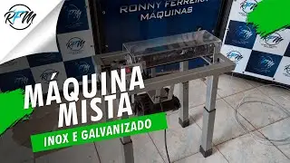Batedor Misto inox e Galvanizado