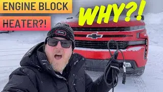 ПОЧЕМУ вам следует использовать подогреватель блока двигателя?! #gmc #chevrolet #engineblockheater