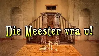 Die Meester vra u  Lukas 22  Ds Gustav Opperman GK Matlabas Nagmaalreeks 14b