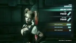 Batman: Arkham Knight - AR Challenges (Combat) - Quarantine as Harley Quinn