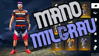 COMBINA&Ccedil;&Otilde;ES DE ROUPAS NO FREE FIRE - PACOTE MANO MILGRAU