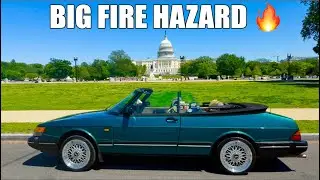 MY SAAB 900 WAS ON FIRE