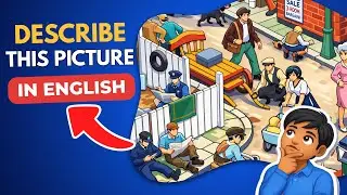 Speak English Using One Picture | Daily English Speaking Practice