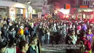 Βραδινό καρναβαλικό πάρτι στην κεντρική πλατεία της Ξάνθης
