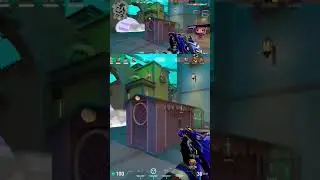 1V3 site hold with cypher #valorant
