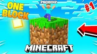 One block part 1 making blocks #popular #minecraft #oneblock #mcpe