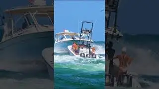 She Almost Cried! Boat Ride Gone Wrong!#TheyScreaming #BoatGoneWild #RoughWaters #AdrenalineBoats
