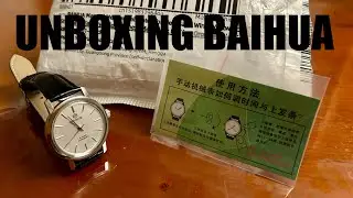 UNBOXING Reloj Baihua, el Vintage Chino a Estrenar