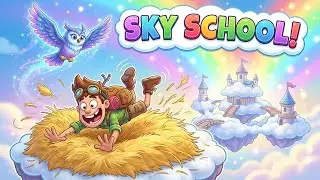 &ldquo;Sky School ✨ Milo Learns to Fly! | Funny Jungle Adventure for Kids&rdquo;