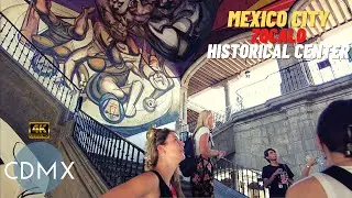 MEXICO CITY | CDMX | HISTORICAL CENTER | WALKING TOUR | ULTRA HD 4K