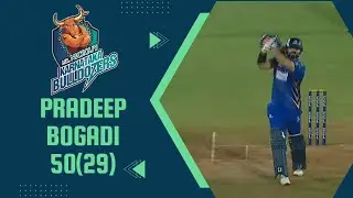 Pradeep Bogadi's amazing knock vs Punjab De Sher | Karnataka Bulldozers | Kichcha Sudeep | CCL 2023