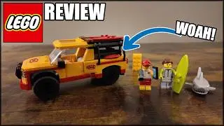 LEGO City Lifeguard Beach Rescue Truck 60453 (2025) Review!