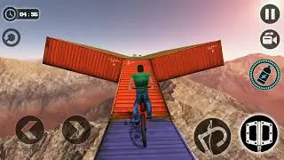 Impossible BMX bicycle stunts - Motorbike games for kids