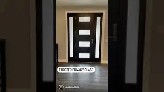 Frosted Privacy Glass for Front Doors | Waudena&reg;