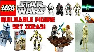 LEGO Star Wars Buildable Figure Set Ideas! (2018/2019 LEGO Star Wars Set Ideas)