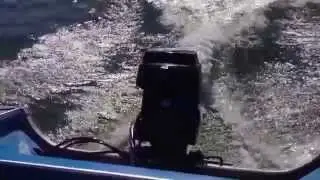 1976 Starcraft Supersport 16' on the water