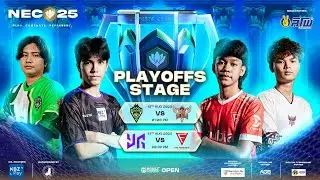 NEC 2025 Playoff Stage Day 2 LIVE 📺