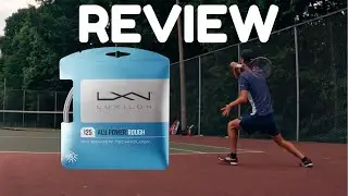 At the first I thought that this string was&hellip; (Luxilon Alu Power Rough Review) -Alex Tennis