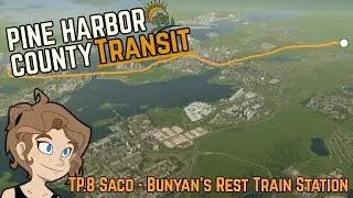 STUNNING First Person Train Journey Through Pine Harbor County | Saco to Bunyan&rsquo;s Rest 🚆