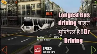 Driving Longest bus in Dr. driving is impossible 👿 | Tech magia |
