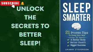 Book summary Sleep Smarter | Shawn Stevenson