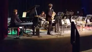 Grauze Punk drummer, Porter Wonacott, goes off on jazz. Killer solo. 
