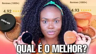 VOCÊS PEDIRAM e eu TESTEI: Baked Glow Setting Powder da SHEGLAM! Será melhor que o INSTA READY?🧐