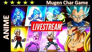 Vegeta SSB and Vegeta baby -mugen jus char