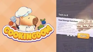 Cookingdom | Task No. 8 - Food Storage Solutions | Gameplay Walkthrough 