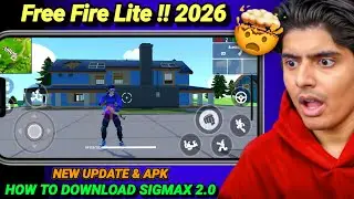 SIGMAX 2.0 ( FREE FIEE LITE ) 2026 GAME DOWNLOAD LINK || HOW TO DOWNLOAD SIGMA FF Download 2026