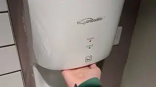 (HandyDryers Crocodillo T2) AIKE Hand Dryer at Caffe Nero, Bury St Edmunds ♿