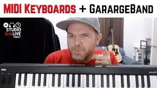Using MIDI keyboards in GarageBand iOS (iPhone/iPad)