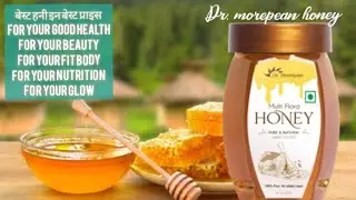 Dr. Morepean honey it's a very good honey for your health and beauty the best review in my vedio