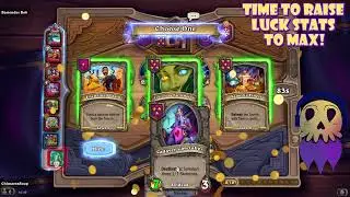 EARLY TIER 5 CATACOMB CRASHER LUCK! Hearthstone Battlegounds!