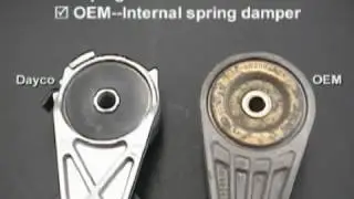 Как установить: натяжитель Dayco 89252
