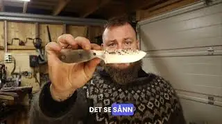 Hvordan lages en fulltange kniv | Del 1 #h&aring;ndlaget #h&aring;ndarbeid #smed #knivmaking